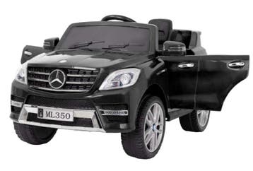 Kinderauto Mercedes-Benz ML350 zwart paint met RC Nieuw!!, Ophalen of Verzenden, Nieuw