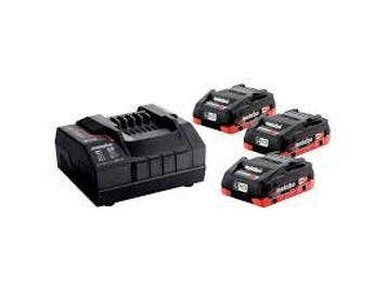Veiling - Metabo Basis-Set 3 x LiHD 18V / 4.0 Ah accus | La, Nieuw