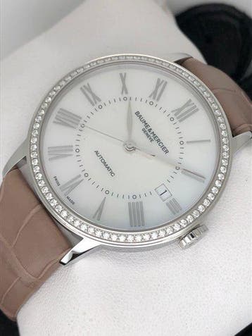 Baume & Mercier - Classima Diamonds Automatic - M0A10222 -, Nieuw