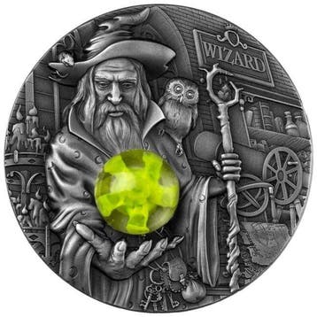 Kameroen. 2000 Francs 2023 2 oz Cameroon 2000 Francs Wizard