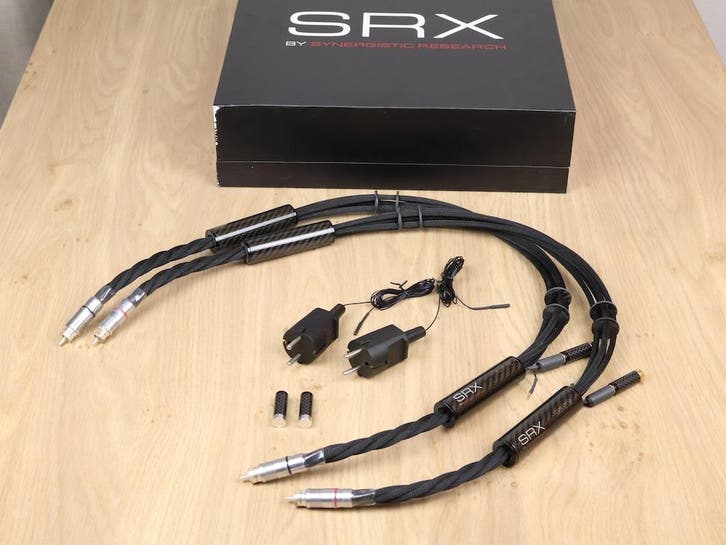 Synergistic Research SRX highend audio interconnects RCA 1,0, Audio, Tv en Foto, Audiokabels en Televisiekabels, Overige kabels