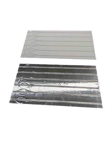 Vloerverwarming op houten vloer met 25 mm hoog alu proplaat, Verzenden, Nieuw, 800 watt of meer, Overige typen