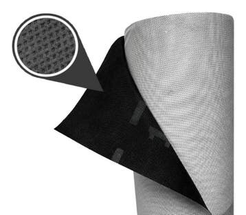 Spinvliesfolie 175 g/m² dampopen trekvast 1,50 x 50m, Ophalen of Verzenden, Nieuw, Zwart
