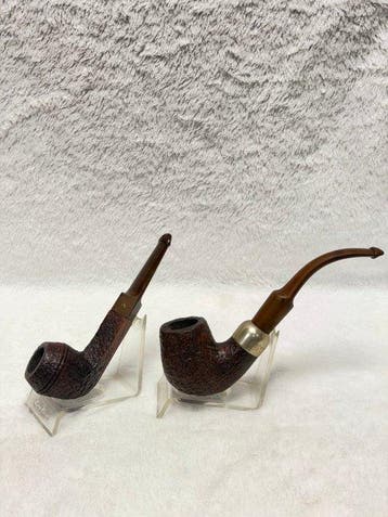 Petersons Set van 2 luxe Petersons Bruyère tabakspijpen -, Nieuw