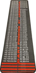 ABC Darts - Dartmat FINISH Antracite Smal - 240 x 67 cm, Ophalen of Verzenden, Nieuw, Overige typen