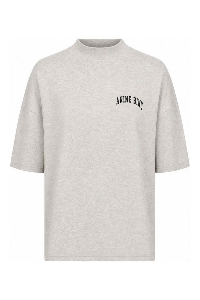 Anine Bing T-shirt in maat M Grijs, Kleding | Dames, T-shirts, Grijs, Gedragen, Verzenden