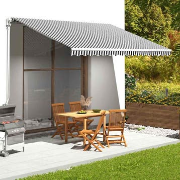 vidaXL Vervangingsdoek voor luifel 450x300 cm, Tuin en Terras, Verzenden, Nieuw