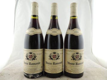 1991 Domaine Réné Cacheux Blée - Vosne-Romanée - 3 Flessen, Nieuw