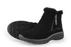 Skechers Enkellaarzen in maat 40 Zwart, Kleding | Dames, Schoenen, Skechers, Verzenden, Zwart, Lage of Enkellaarzen