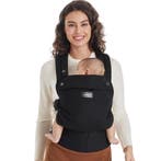 Draagzak - Baby carrier - Babydrager - 3,2-20 kg - Zwart - M, Verzenden, Zo goed als nieuw