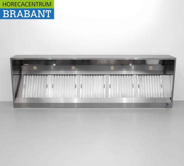 HCB RVS Afzuigkap Dampkap met lamellen filters Premium-line, Ophalen of Verzenden, Nieuw in verpakking