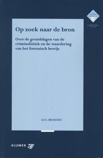 Op zoek naar de bron / Publicaties van het E.M. Meijers, Boeken, Verzenden, Gelezen, A.P.A. Broeders