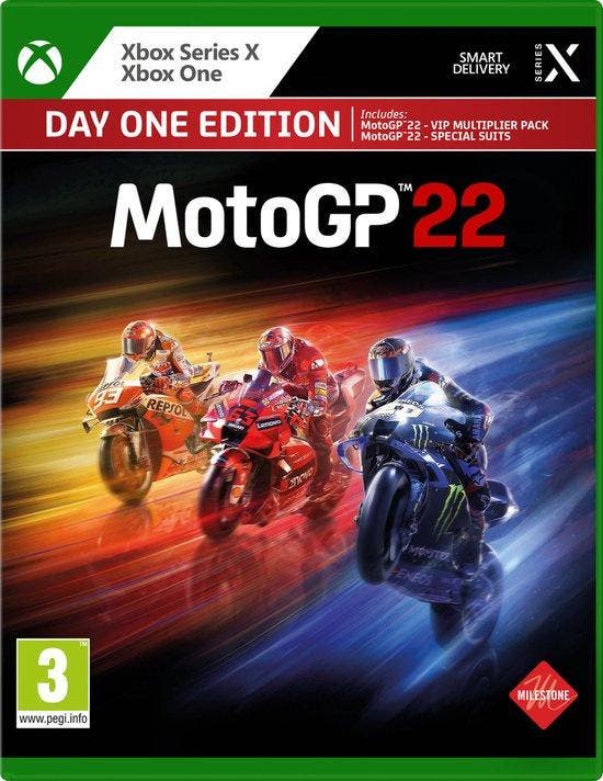 MotoGP 22 (Xbox One Games), Spelcomputers en Games, Games | Xbox One, Zo goed als nieuw, Ophalen of Verzenden