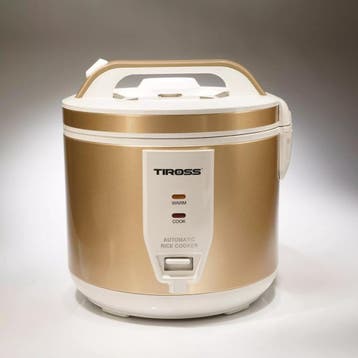 TIROSS Elektrische rijstkoker 1,8 L met warmhoudfunctie,..., Ophalen of Verzenden, Nieuw