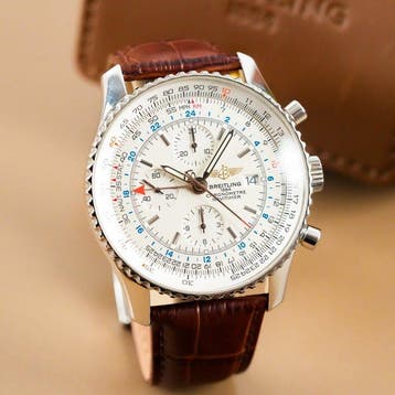 Breitling - Navitimer Chronograph Date World GMT - A24322 -, Sieraden, Tassen en Uiterlijk, Horloges | Heren, Nieuw