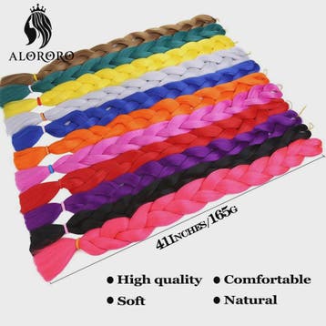 Alororo Jumbo Braids Haarverlenging - 82 Inch Synthetisch Hi, Verzenden, Nieuw