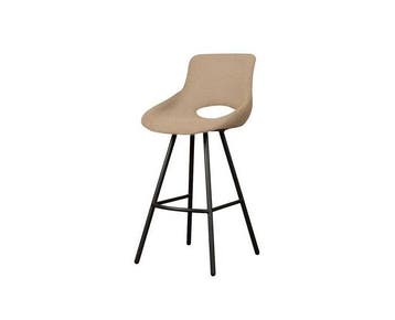 Tower Living Campo Barstoel - fabric Teddy MJ83 Light brown, Ophalen of Verzenden, Nieuw