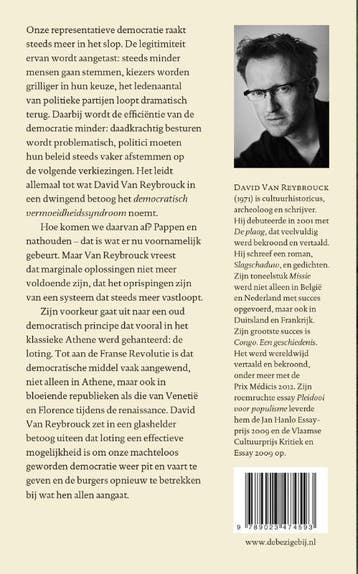 Tegen verkiezingen 9789023474593 David Van Reybrouck, Verzenden, Gelezen, David Van Reybrouck