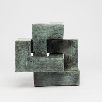 sculptuur, Very Heavy Cubist Sculpture - The Endless Knot