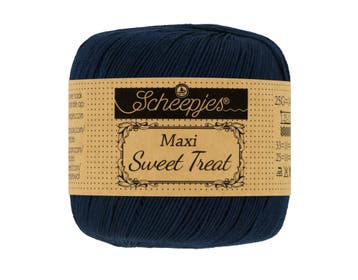 Scheepjes Maxi Sweet Treat - 124 Ultramarine, Ophalen of Verzenden, Nieuw, Breien of Haken, Wol of Garen