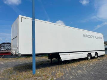 KMA gesloten oplegger trailer aanhanger KMO-2TD, Nieuw