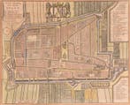 Nederland - Delft; Isaak Tirion. - Grond tekening der stad, Nieuw
