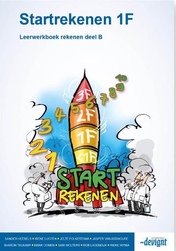 Deel B rekenen / Startekenen 1F / Leerwerkboek 9789491699429, Boeken, Verzenden, Gelezen, Jasper van Abswoude