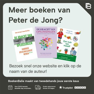 De kracht van oplossingen - Peter de Jong 9789026517457, Boeken, Verzenden, Gelezen, Peter de Jong