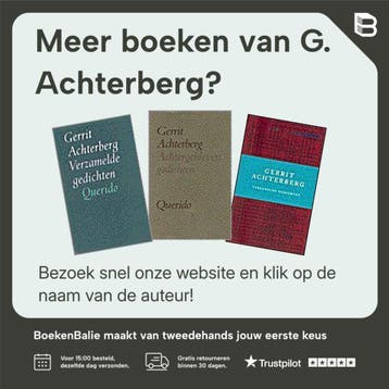 Voorbij de laatste stad / Ooievaar - G. Achterberg, Verzenden, Gelezen, G. Achterberg