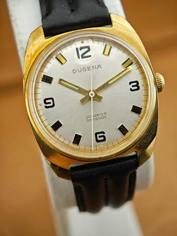 Dugena - Jongster Antichoc – Vintage Manual-Winding, Nieuw