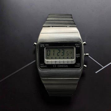 Omega - Digital Omega LCD - 186.0002 386.0802 - Heren -, Nieuw