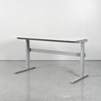 Elektrisch zit-sta bureau Solidesk - Wit blad - 160 x 80 cm, Ophalen of Verzenden, Nieuw