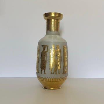 Arrigo Finzi - Vaas - Keramiek, Oro Zecchino - Oro Zecchino