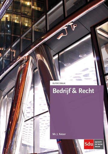 9789012400190 Bedrijf  Recht | Tweedehands, Verzenden, Zo goed als nieuw, J. Keizer