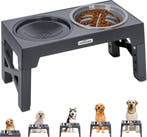 Voerbak Hond - Drinkbak Hond - 7,5-31 cm Hoog - Grijs - Nobl, Verzenden, Zo goed als nieuw