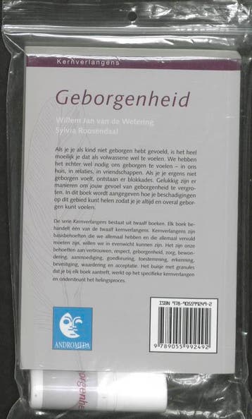 Geborgenheid / Kernverlangens 9789055992492, Boeken, Verzenden, Gelezen, W.J. van de Wetering