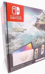 Nintendo Switch OLED Zelda Tears of the Kingdom Als N & Box, Spelcomputers en Games, Ophalen of Verzenden, Zo goed als nieuw