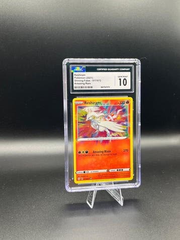 Pokémon - 1 Graded card - Reshiram 017/072 Amazing Rare -, Nieuw