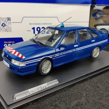 Solido 1:18 - Modelauto - Renault 21 Turbo Gendarmerie, Nieuw