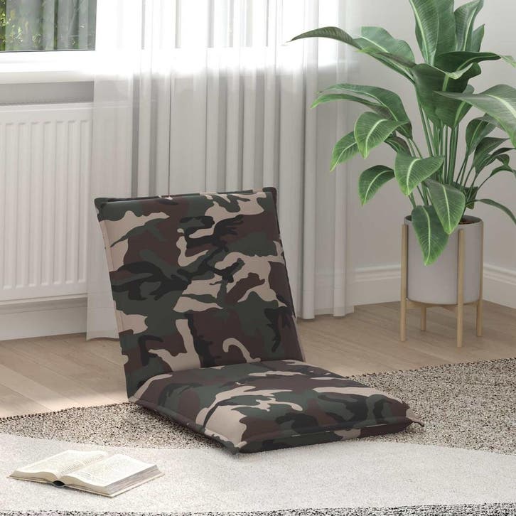 vidaXL Verstelbare vlo stoelen Leger Stof, Huis en Inrichting, Stoelen, Nieuw, Verzenden