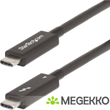 StarTech.com Thunderbolt 4 40Gbps 240W USB Type-C 2m, Verzenden, Nieuw