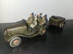 TippCo - Speelgoed - open auto met militairen en trailer -, Antiek en Kunst