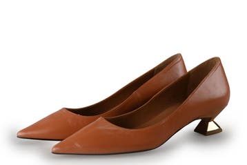 Kiren Pumps in maat 37 Bruin, Pumps, Bruin, Verzenden, Zo goed als nieuw