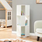 Boekenkast Fjelmarirg 109x34x34 cm wit [en.casa], Verzenden, Nieuw