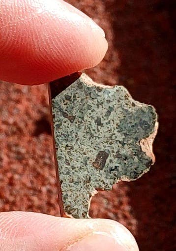 Amgala 001 Olivine-phyric Shergottiet Marsmeteoriet -, Verzamelen