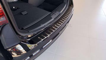 Carbon rvs bumperbescherming Skoda octavia (5deur) 2009-2013, Ophalen of Verzenden, Nieuw