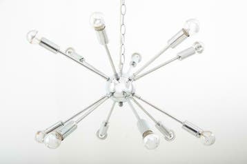 Particle chrome plafondlamp, Ophalen, Gebruikt, Verlichting