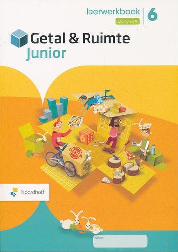 Getal en Ruimte Junior leerwerkboek blok 8 en 9 groep 6 (per, Verzenden, Nieuw