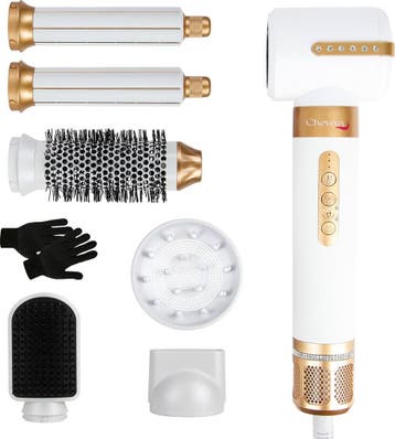 Cheveux 7-in-1 Airstyler PRO - Wit - Krultang - Fohnborstel, Sieraden, Tassen en Uiterlijk, Ophalen of Verzenden, Nieuw