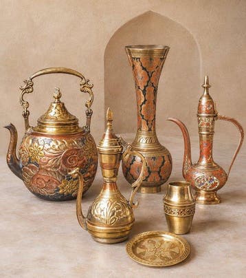Decoratief ornament (6) - Atelier Naki-Fil Amed - India -